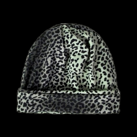 Leopard print Cap w/ hair freedom. - Picture 2 of 3